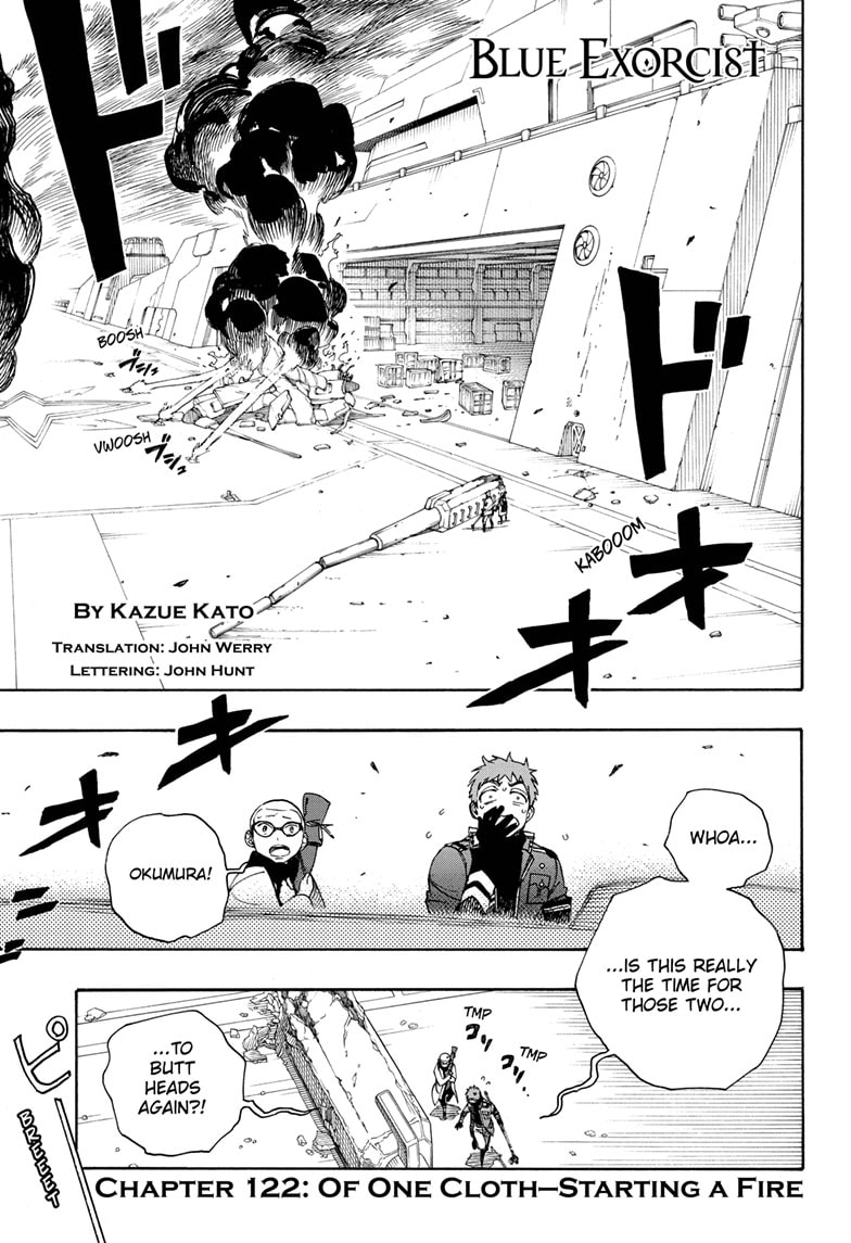 Ao No Exorcist: Chapter 122 - Page 1
